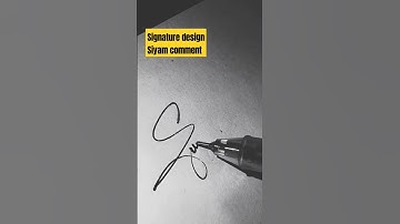 Siyam name signature #sign