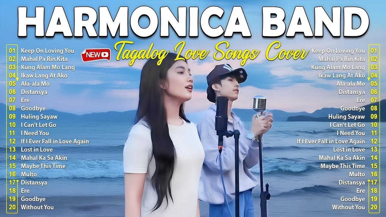 Keep On Loving You- Harmonica Band ft. Justine & Monica | Tagalog Songs Cover Of All Time 2025