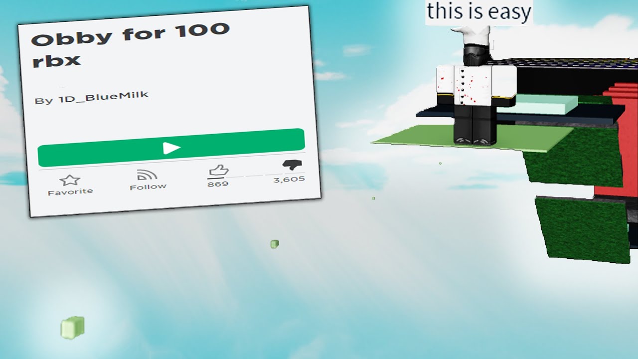 This Roblox Obby Gives You FREE ROBUX If You Win  NEW 100 Robux Game REAL  or FAKE? *EXPLAINED* SCAM 