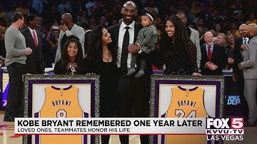 Kobe Bryant remembered one year after death
