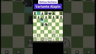 Xadrez ao Vivo Rápido 4 - Def. Siciliana - Var. Alapin 
