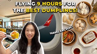 Flying 9 Hours for DELICIOUS DIM SUMS! Sydney Travel Day Vlog - Hong Kong Must Try Yum Cha | 香港vlog