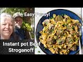 One Pot Meal / Instant Pot Beef Stroganoff / cooking from the Pantry!