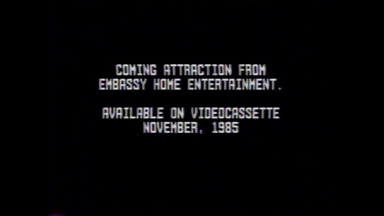 The Emerald Forest (1985 VHS Closing)