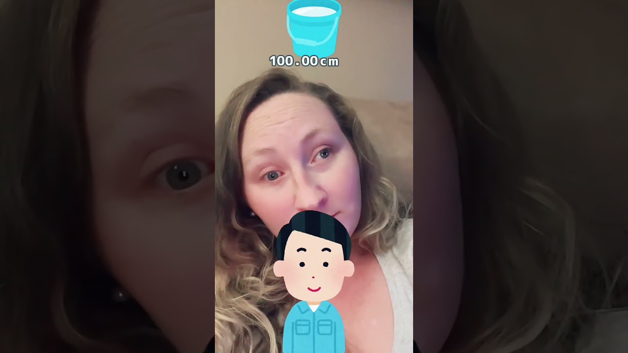 Saturday night fun with the bucket game! 