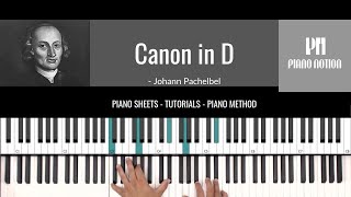Canon in D (Easy Piano) - Johann Pachelbel