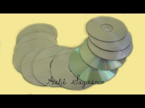 Video Ideias com CDs usados - youtube