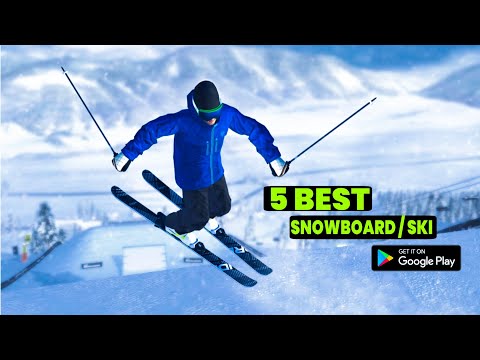 TOP 5 BEST SNOWBOARD / SKI GAMES / BEST SNOWBOARD GAMES IN 2020 FOR ANDROID