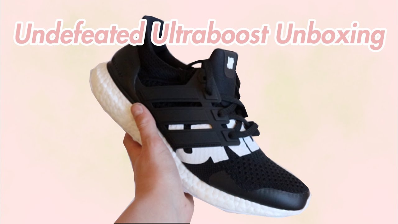 Undefeated Ultraboost Unboxing