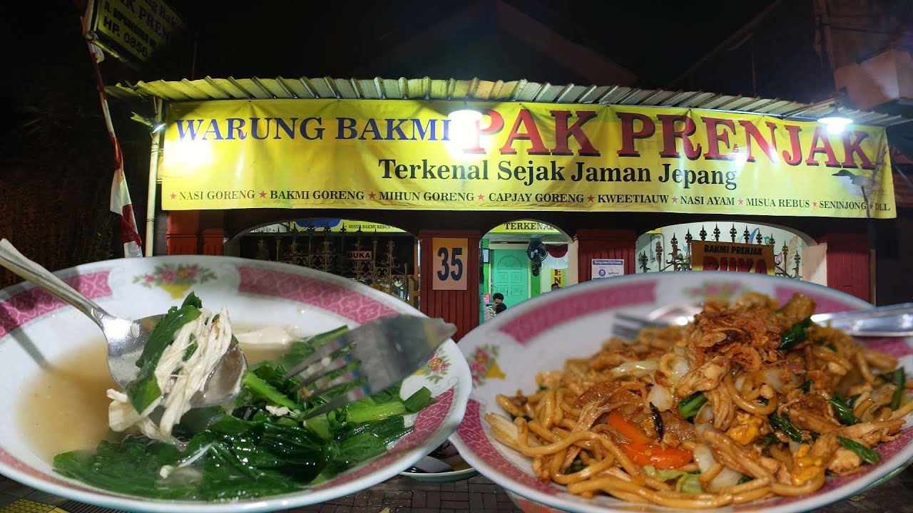 BAKMI PAK PRENJAK YANG SEJAK JAMAN JEPANG & WEDANG RONDE MIROSO MAGELANG