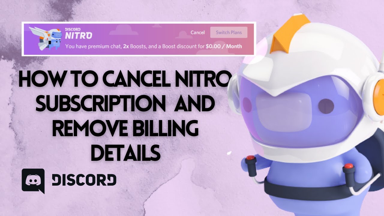 cancel discord nitro