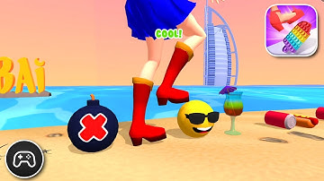 ASMR Tippy Toe: ASMR Games - Gameplay Walkthrough Part 59 - Game Levels To Play (iOS, Android)