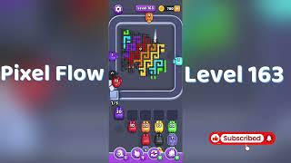 🎮 Pixel Flow Level 163 Walkthrough | Go Answer 🧩✨