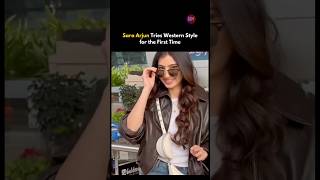 Sara Arjun Tries Western Style for the First Time 🔥😍