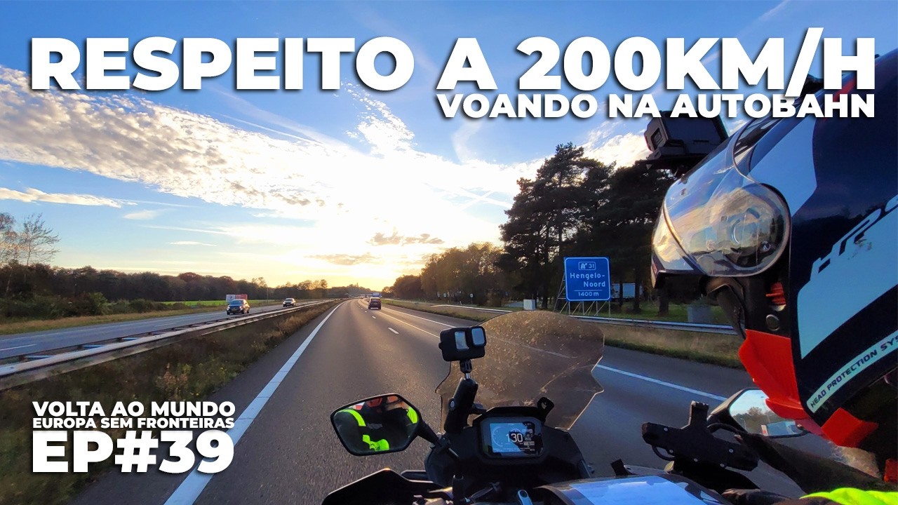 🇳🇱 Cruzando a Alemanha rumo a Amsterdã | Guga Dias - ET01EP39