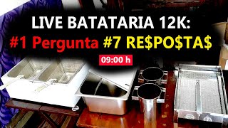 BATATARIA 12K: 1 PERGUNTA E 7 RESPOSTAS SOBRE EQUIPAMENTOS PARA BATATA FRITA ARTESANAL