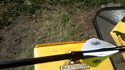 Arrow shot through another arrow