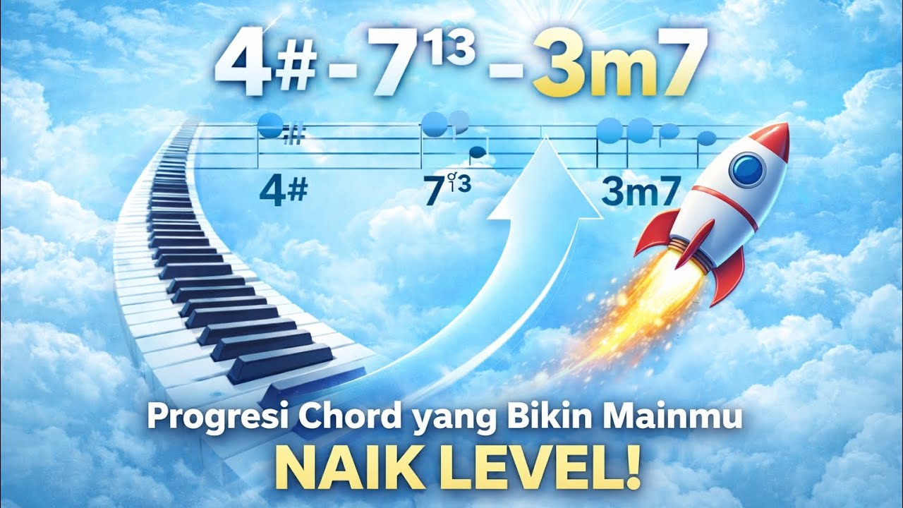Progresi Chord Gospel Jazz: 4# – 7¹³ – 3m7!!! How to play it???