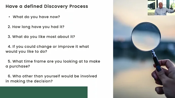 Sales: Defining your discovery process