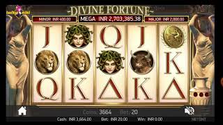 🔥🔥How to play DIVINE FORTUNE slot🔥🔥 Best Earning video - learns winning tips 🤨😃 screenshot 2