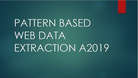 Pattern based Data Extraction in Automation Anywhere A2019