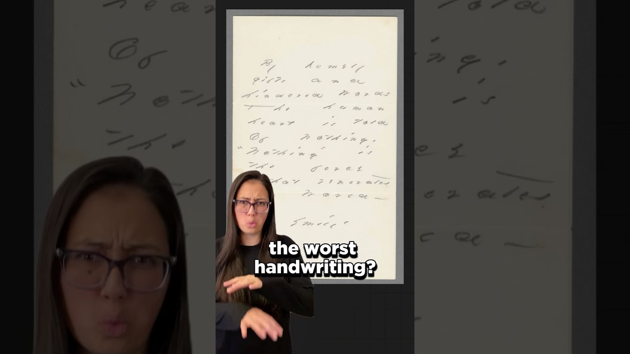 Authors With Bad Handwriting