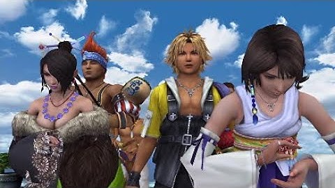 (4/)Final Fantasy X No Sphere Grid All Cutscenes & Dialogue