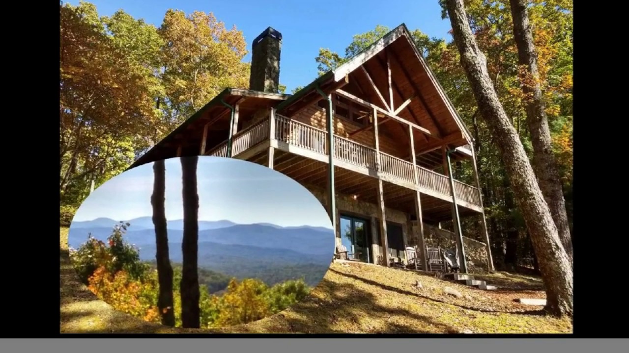 LOG HOME NEAR ELLIJAY AND BLUE RIDGE in the NORTH