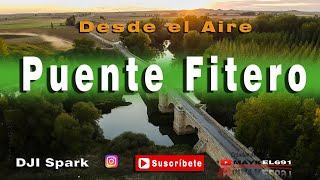 Puente Fitero desde el aire/ DJI Spark