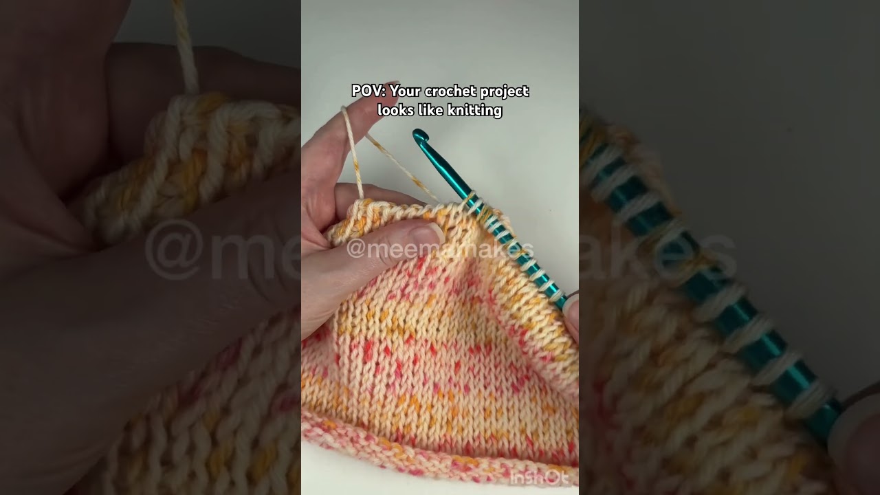 Tunisian crochet combines the best bits of knitting and crochet 😍 #tunisiancrochet