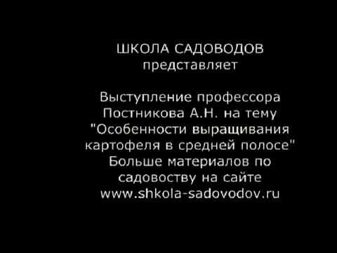 Особенности выращивания картофеля в средней полосе.