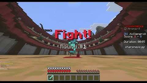 1v1 auf Sharpness-Server