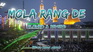 Mola Rang De | Slowed & Reverb | Farhan Ali Waris | The Ali Waris World