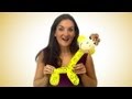 GIRAFFE Balloon Animal Tutorial - Learn Balloon Animals with Holly!!!