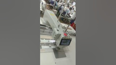 Supreme template machine with cuff stitch