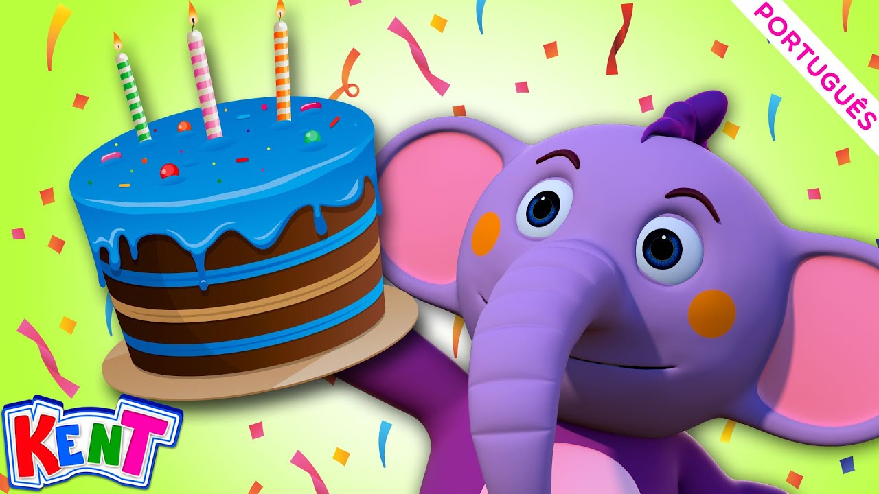 ⁣Aprenda a assar um BOLO 🎂 com KENT O ELEFANTE! | Vídeos Para Crianças