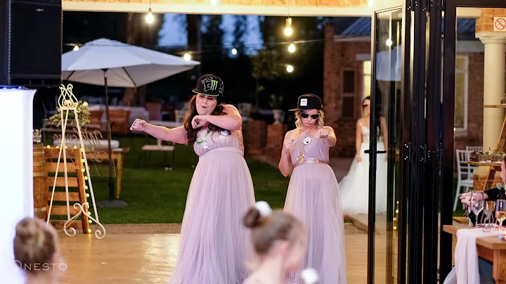 Bridal Party Entrance - Gebert Wedding