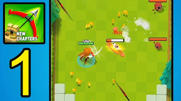 ARCHERO - Gameplay Walkthrough Part 1 - New bow game - (iOS, Android)