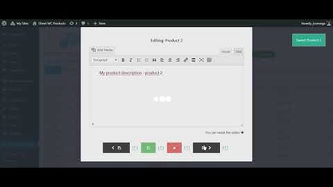 WooCommerce Bulk Edit Products in Spreadsheet