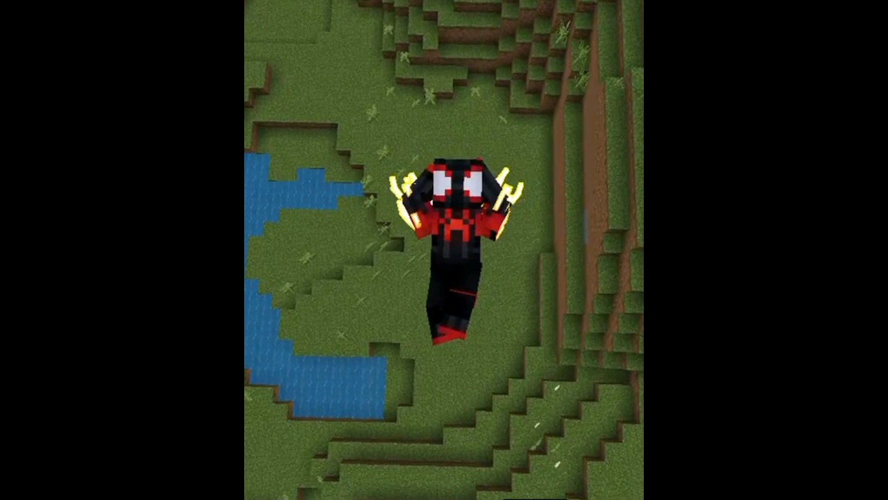 Spider man mod in minecraft 