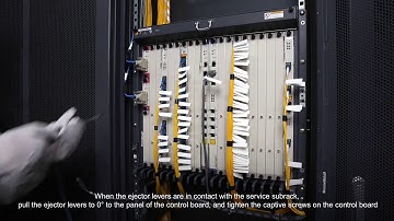 Huawei MA5600T-Replacing a Control Board