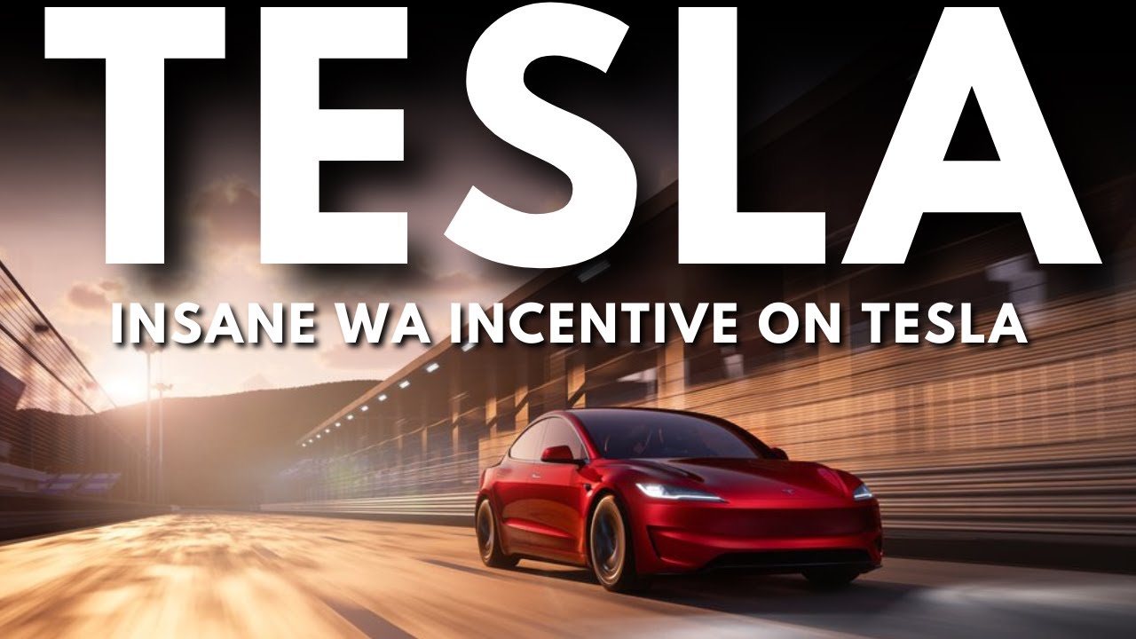 Tesla Insanity INSANE WA Incentive on Tesla - YouTube