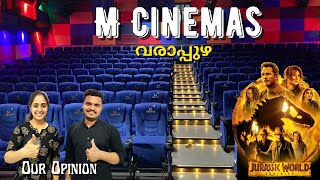 M Cinemas Varapuzha | Jurassic World dominion malayalam Review | Kochi Theatre | Family on car