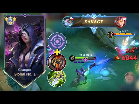 GRANGER BEST BUILD 2021 | TOP 1 GLOBAL GRANGER GAMEPLAY | MOBILE LEGENDS✓√
