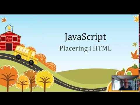 Informatik HHX - Programmering - Video 5 - JavaScript placering - YouTube