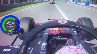 Max Verstappen hit f1 2019 high speed 357 km/h