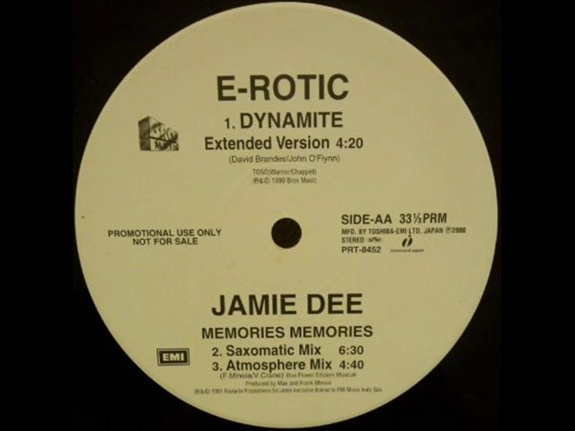 JAMIE DEE - MEMORIES MEMORIES (Saxomatic Mix) - YouTube