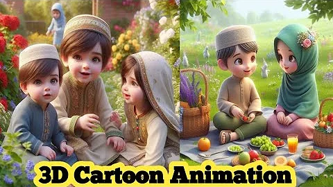 FREE AI Tools to Turn Text Into 3D Animated Video | Step-by-Step Full Course | 3D Cartoon Animation