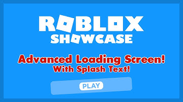 Roblox Loading Screen with % and Loading Bar!