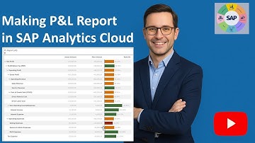 How to make PL Report using Chart Component in SAP Analytics Cloud (SAC)
